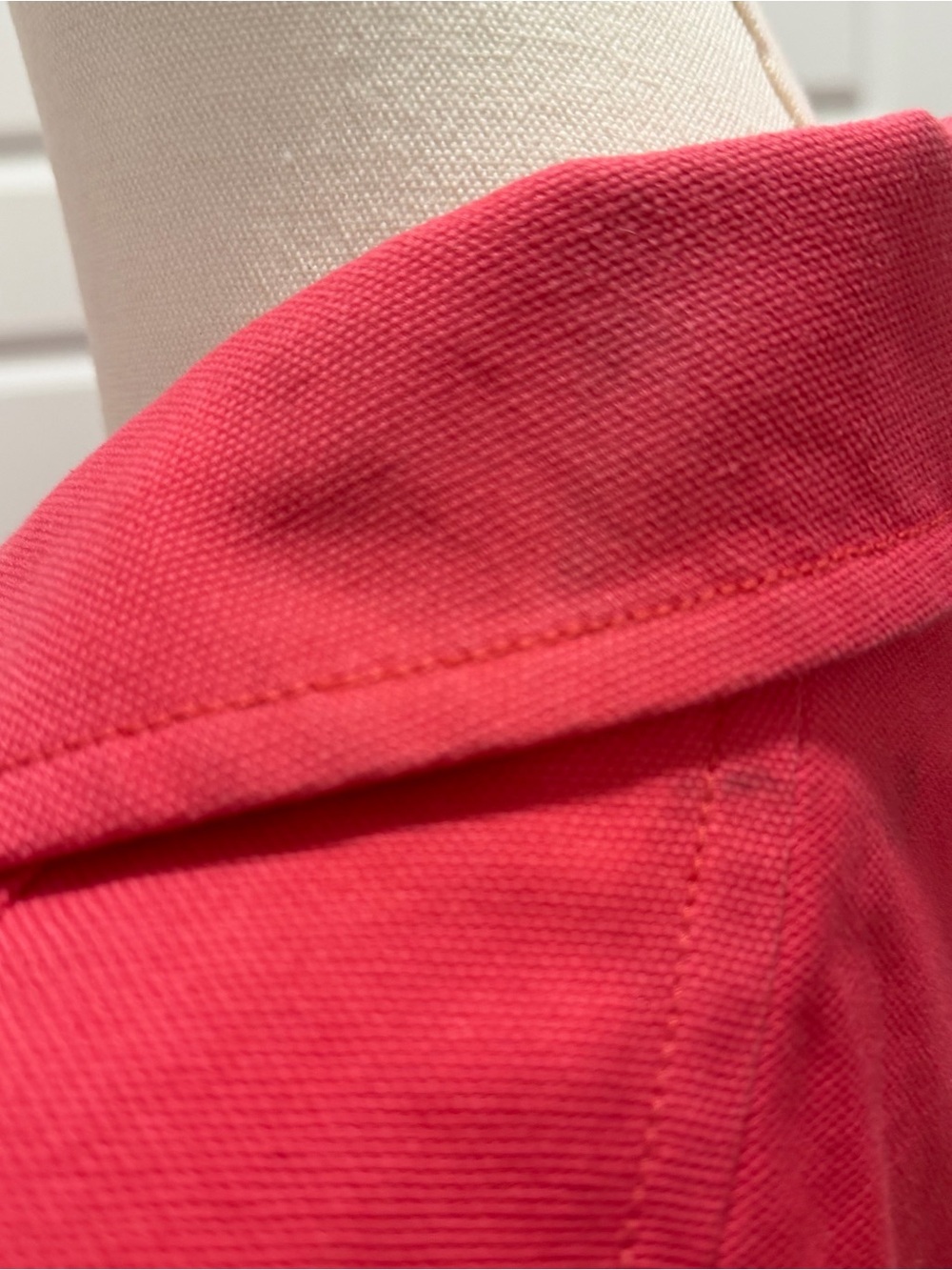 Talbots Vibrant Pink All-Weather Trench Coat - Picture 6 of 14